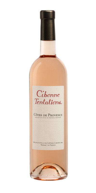 Cibonne Tentations - vin rosé 