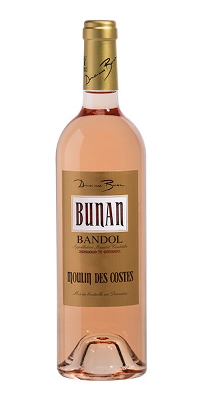 Domaine Bunan cuvée Moulin des Costes - vin Bandol rosé 