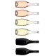 Roseline Diffusion - Carton dégustation - 6 vins de Provence - Roseline Prestige - rosé, blanc, rouge