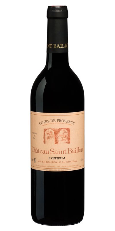 Château Saint Baillon - cuvée L'Oppidum - vin rouge