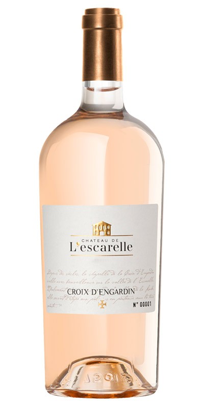 Château de l'Escarelle - cuvée Croix d'Engardin - vin rosé 