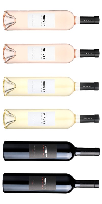 Minuty Prestige - Carton Dégustation 6 vins de Provence - rosé, blanc, rouge