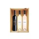 Coffret cadeau bois vin Provence Minuty Personnalisé