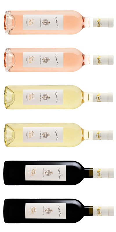 Vignoble Kennel - Carton Dégustation L'Instant K - 6 vins de Provence - rosé, rouge, blanc