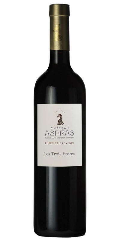 Domaine des Aspras cuvée Les Trois Frères - vin rouge