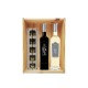 Coffret cadeau bois vin Provence Terres de Berne Personnalisé +Ecrin Sarladais