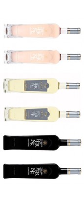Terres de Berne - Carton Dégustation 6 vins de Provence - rosé, rouge,blanc.