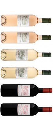 La Lieue Tradition - Carton dégustation - 6 bouteilles de vin rosé, blanc, rouge