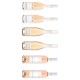 Figuière Première - Carton Dégustation - 6 bouteilles de vin rosé : Magali, Première, Confidentielle