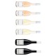 Figuière Première - Carton Dégustation - 6 bouteilles de vin rosé, blanc, rouge