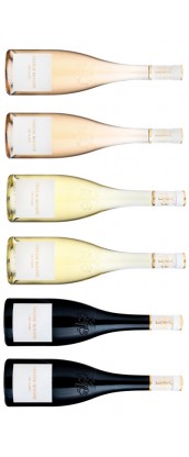 Roubine - Carton dégustation - Premium 6 vins de Provence : rosé, blanc, rouge.