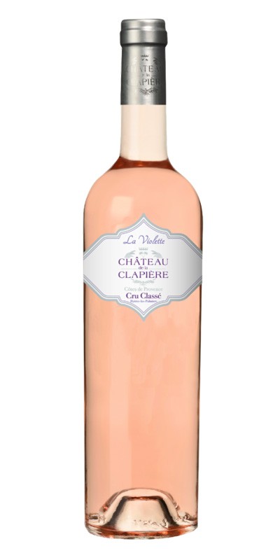 Château de la Clapière cuvée La Violette - vin rosé 